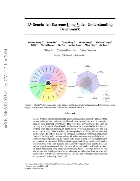 LVBench: An Extreme Long Video Understanding Benchmark